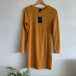 long sleeve mini dress